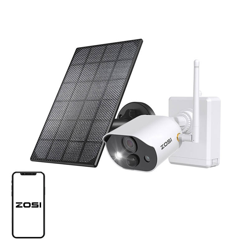 Vanjska IP kamera sa solarnom pločom Zosi C306Pro WiFi 3MP IP66