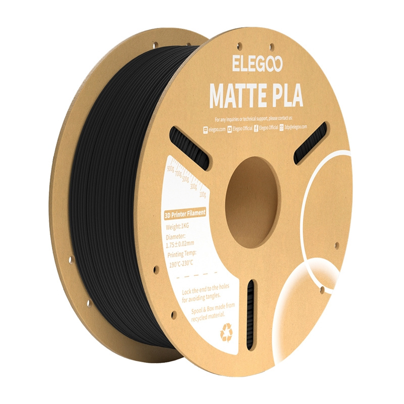 Filament pla matte elegoo (crni)