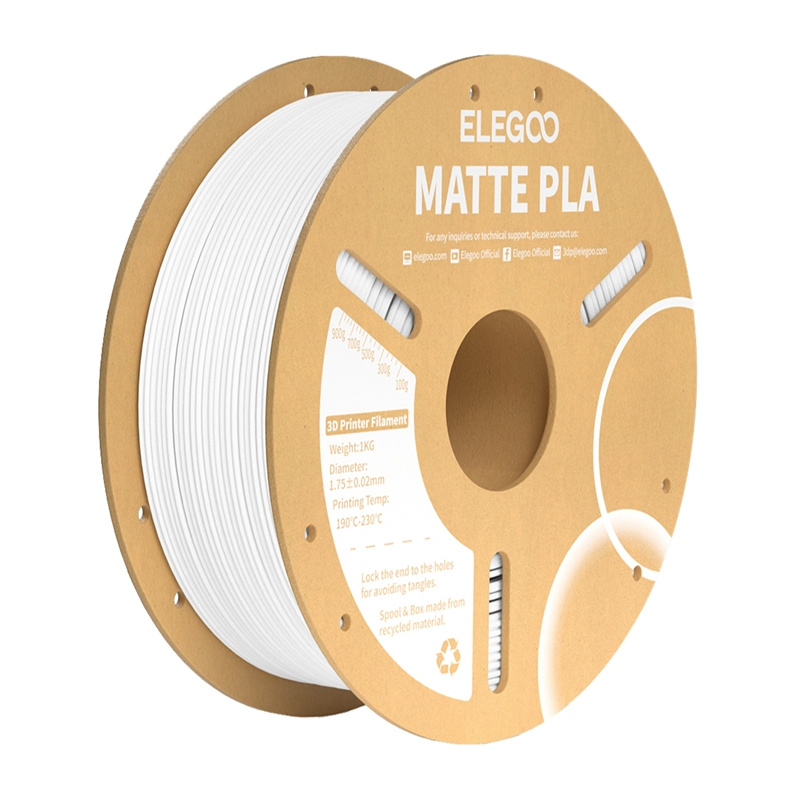 PLA Matte Elegoo filament (bijela)