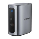 Blitzwolf BW-Th15 17in1 Priključna stanica 2xHD+DP+4xC+3xUSB 3.0+USB 3.1+C 3.2+C PD+RJ45+Micro SD+SD+3,5 mm Audio