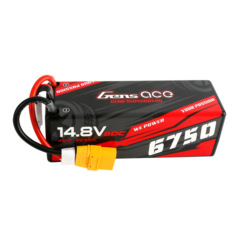 Baterija Gens Ace 6750mAh 14.8V 60C 4S1P Hard Case