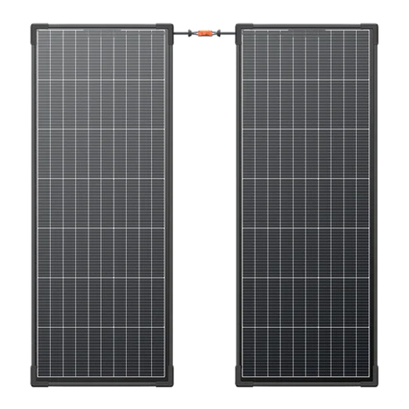 Skup 2x EcoFlow 130W fotonaponskog ploča (kruta konstrukcija)