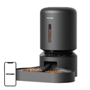 Petlibro Granary Domljavač hrane s dvostrukom zdjelom, WiFi, 5L (crno)