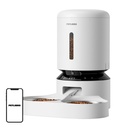 Petlibro Granary Camera Feed dozator s dvostrukom zdjelom, 5L (bijelo)