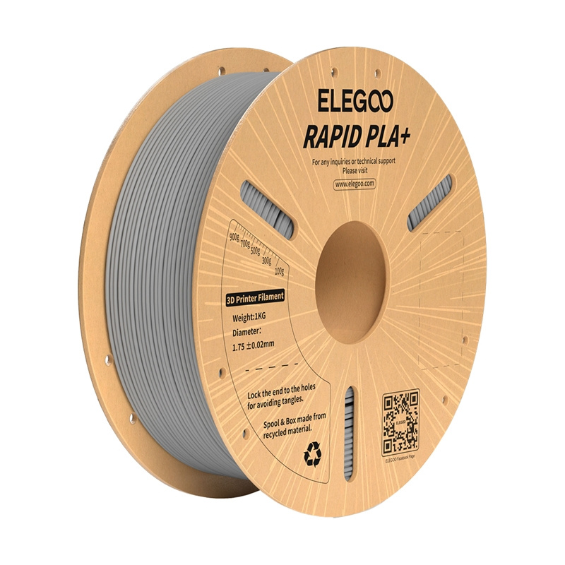 Elegoo Rapid PLA+ filament (siva)