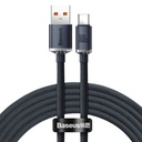 Baseus Crystal Shine kabel USB na USB-C, 100W, 2m (crni) (paket od 5 komada)