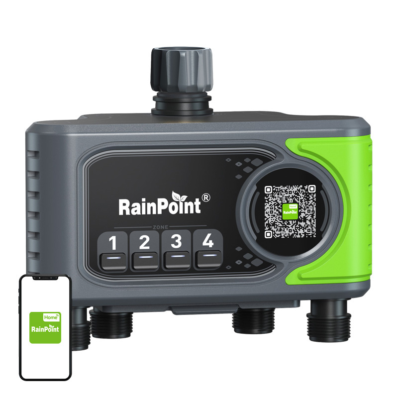 Rainpoint WiFi 4-zonski kontroler navodnjavanja s gatewayom