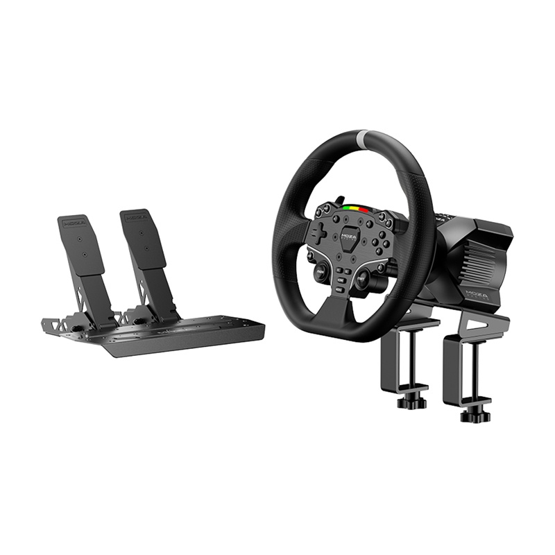 Gaming Set - R3 Base + ES upravljač + SRP -Lite papučice + stezaljke Moza Racing R3 RS074 (PC)