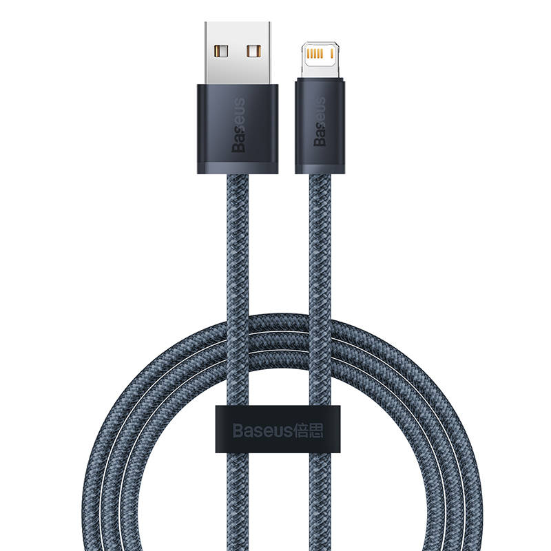 Baseus Dynamic Series kabel USB na Lightning, 2.4A, 1m (sivo)