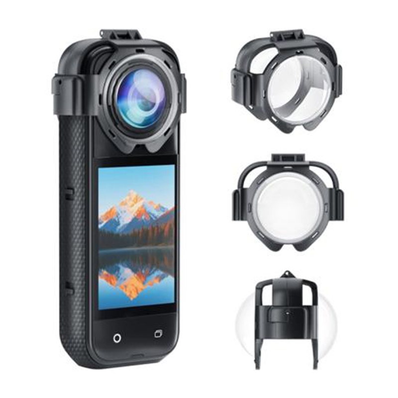Prekrivači leća Puluz za kameru Insta360 X5 (Snap-On)
