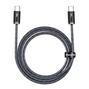 Kabel USB-C na USB-C Baseus Dynamic Series, 100 W, 2 m (szary) (paket od 5 komada)