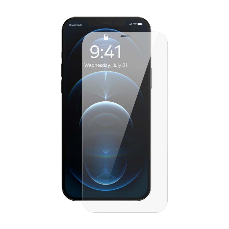 Baseus Tempered Glass Transparent 0.3mm (6.1inch) za iPhone 12/12 Pro (2kom)