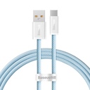 Kabel USB na USB-C Baseus Dynamic Series, 100W, 1m (plavi) (paket od 5 komada)