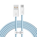 Kabel USB na USB-C Baseus Dynamic Series, 100W, 2m (plavi) (paket od 5 komada)