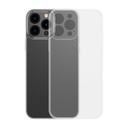 Baseus Frosted Case za iPhone 13 Pro Max (prozirna) + kaljeno staklo (paket od 5 komada)