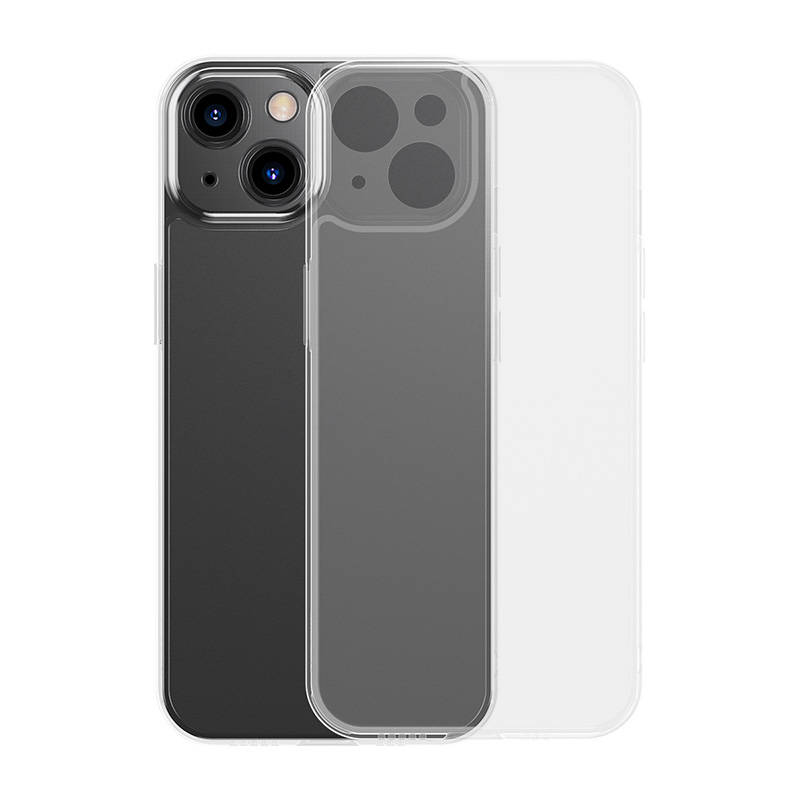 Baseus Frosted Case za iPhone 13 (prozirna) + kaljeno staklo