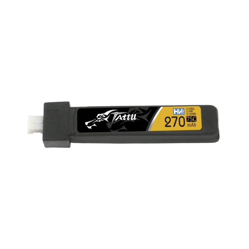 Baterija Tattu LiPo 270mAh 3.8V 75C 1S1P JST-PHR 2.0 (5kom)