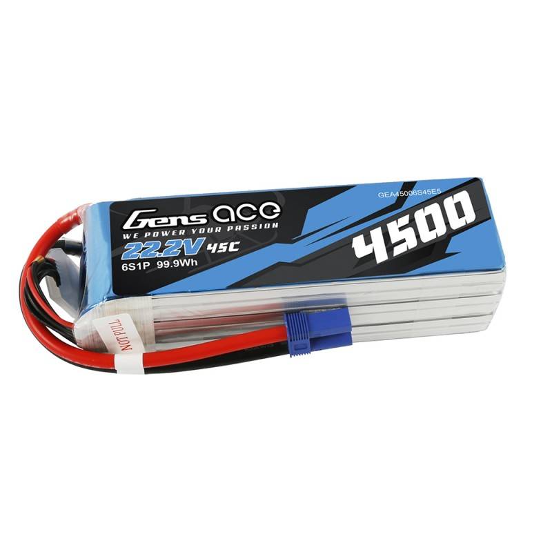 Baterija Gens Ace 4500mAh 22.2V 45C 6S1P