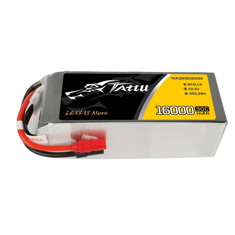 Baterija Tattu 16000mAh 22.2V 30C 6S1P LiPo AS150+XT150