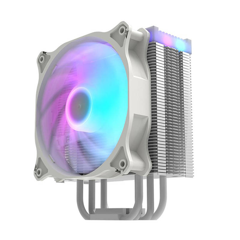 CPU aktivno hlađenje Darkflash Darkair LED (hladnjak + ventilator 120x120) bijelo