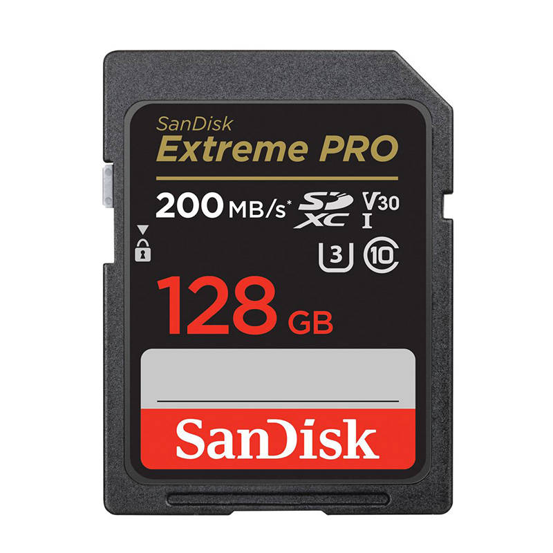 Memorijska kartica SANDISK EXTREME PRO SDXC 128GB 200/90 MB/s UHS-I U3 (SDSDXXD-128G-GN4IN)