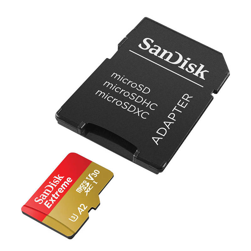 Memorijska kartica SANDISK EXTREME microSDXC 128 GB 190/90 MB/s UHS-I U3 (SDSQXAA-128G-GN6MA)