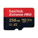 Memorijska kartica SANDISK EXTREME PRO microSDXC 256GB 200/140 MB/s UHS-I U3 (SDSQXCD-256G-GN6MA)