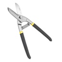 Škare za metal Deli Tools EDL4371, 10'' (crno-žute)