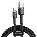 Baseus Cafule Micro USB kabel 2.4A 0,5m (sivo + crno)