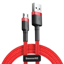 Baseus Cafule Micro USB kabel 2.4A 1m (crveni) (paket od 5 komada)