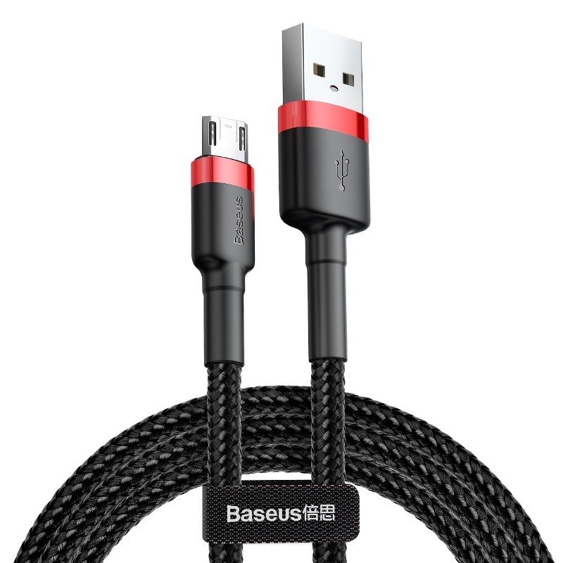 Baseus Cafule Micro USB kabel 2.4A 1m (crveni+crni)