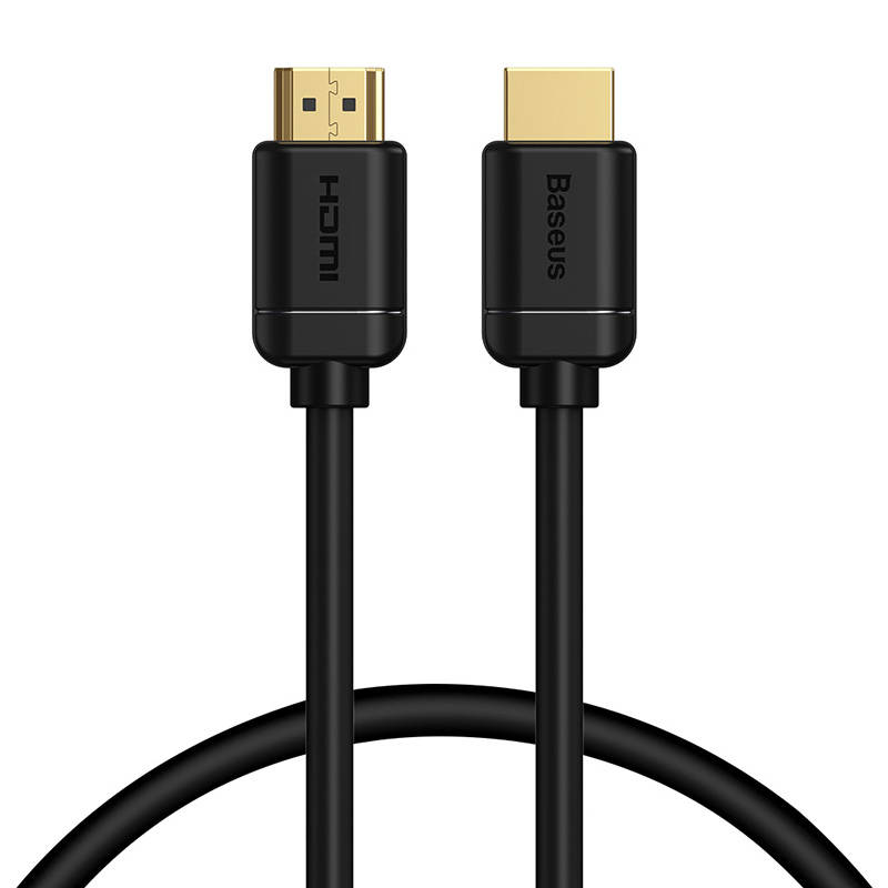 HDMI na HDMI Baseus High Definition kabel 0,5 m (crni) (paket od 5 komada)