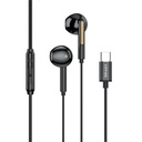 Žičane in-ear slušalice Vipfan M11, USB-C (crne)