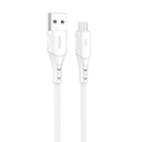 USB na Micro USB kabel Vipfan Colorful X12, 3A, 1m (bijeli)