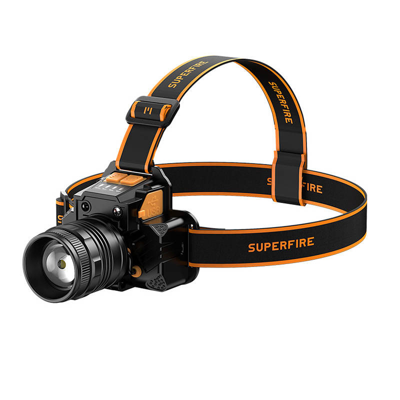 Prednje svjetlo Superfire HL58, 350lm, USB