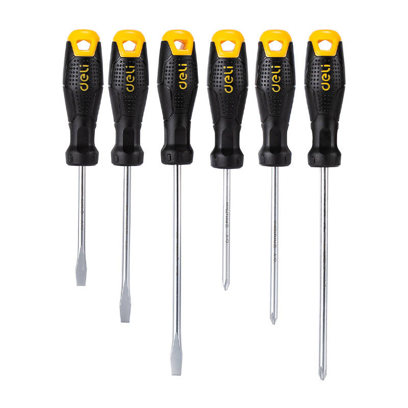 Set odvijača Deli Tools EDL620006, s magnetom, 6 komada (paket od 5 komada)