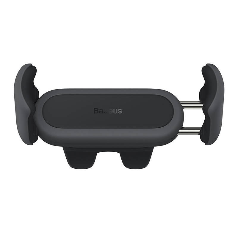 Baseus Steel Cannon 2 držač automobila za ventilacijsku rešetku (crni) (paket od 5 komada)