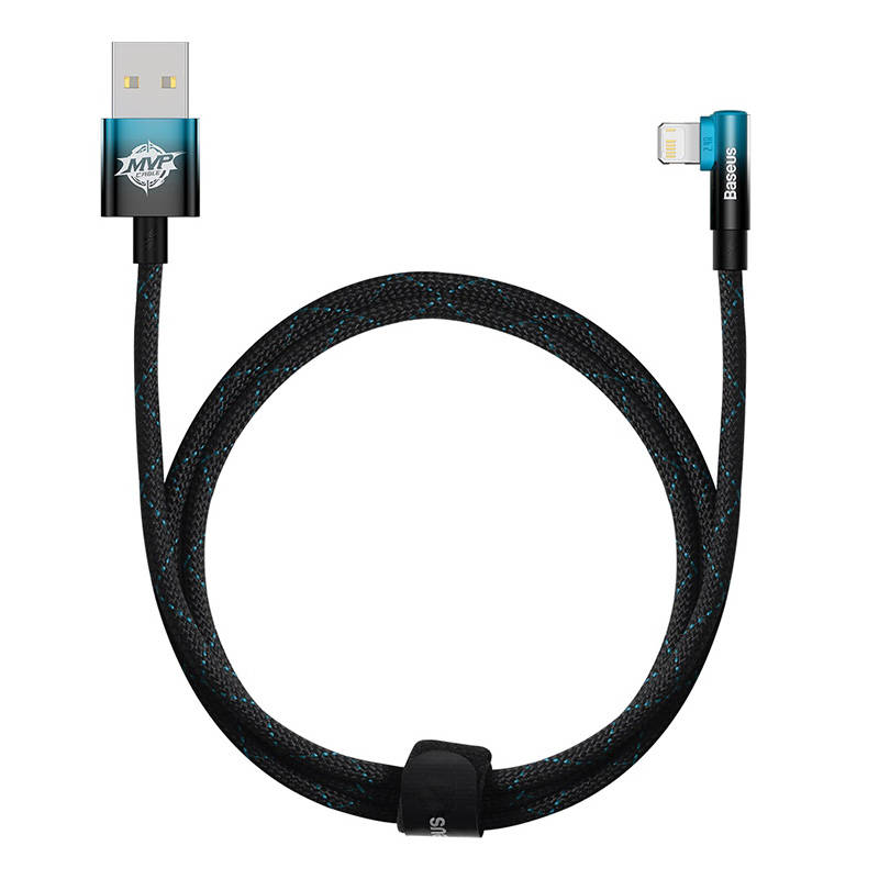 Baseus MVP 2 Lightning 1m 20W kabel - (crno-plavi)