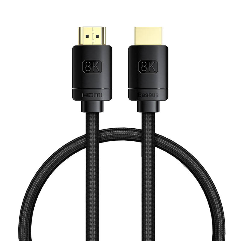 HDMI na HDMI Baseus High Definition kabel 0,5 m, 8K (crni)