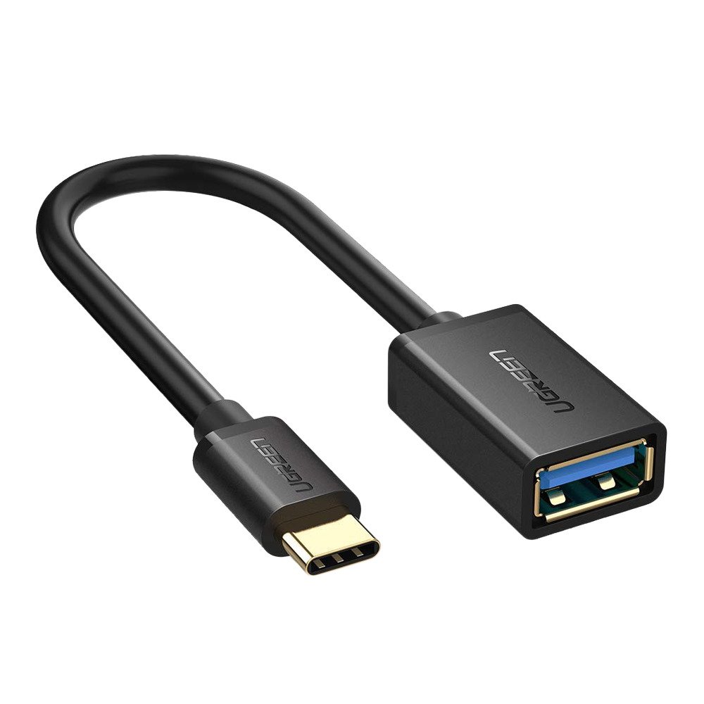 Adapter USB-C 3.0 na OTG UGREEN (crni) (paket od 5 komada)