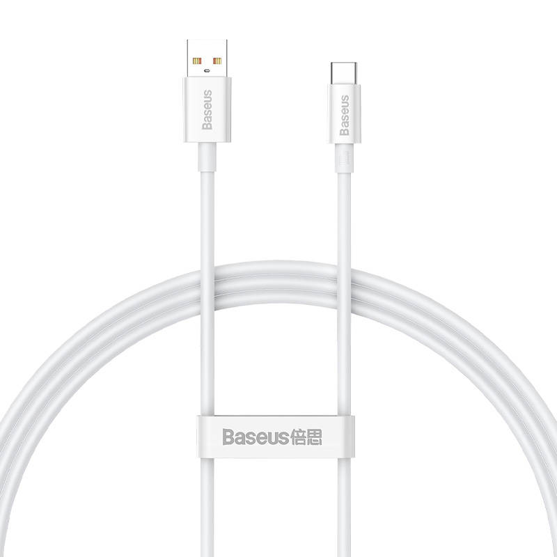 Baseus Superior Series kabel USB na USB-C, 100W, PD, 1m (bijeli)