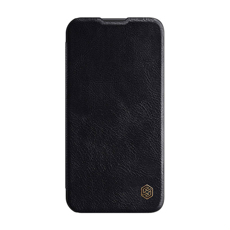 Maska Nillkin Qin Pro Leather za iPhone 14 (crna)