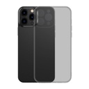 Baseus Frosted Glass Case za iPhone 13 PRO (crna) + kaljeno staklo