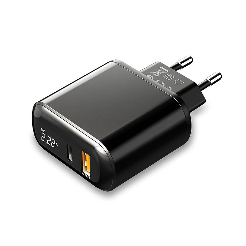 Zidni punjač Mcdodo CH-7170 PD 20W 2xUSB + USB-C (crni)