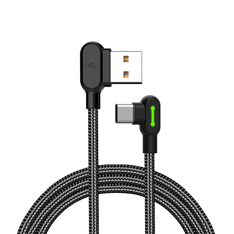 USB na USB-C kabel Mcdodo CA-5280 LED, 0,5 m (crni)