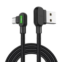 USB na mikro USB kabel Mcdodo CA-5280 LED, 1,2 m (crni) (paket od 5 komada)