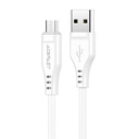 USB mikro kabel na USB-A, Acefast C3-09 1,2 m, 60 W (bijeli)