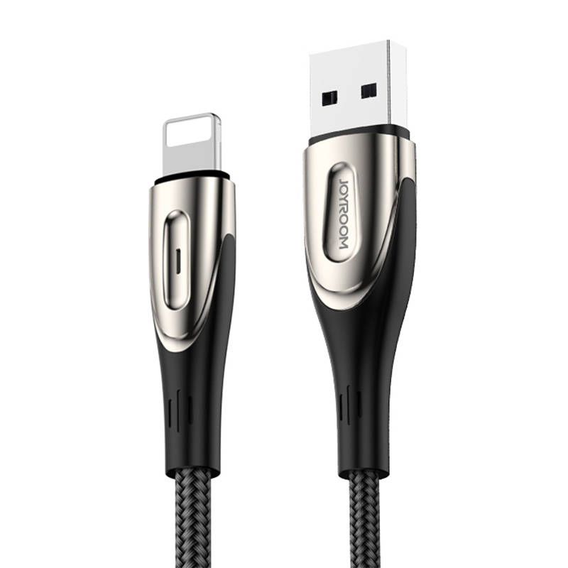 USB kabel za Lightning Joyroom Sharp S-M411 3A, 2m (crni) (paket od 5 komada)