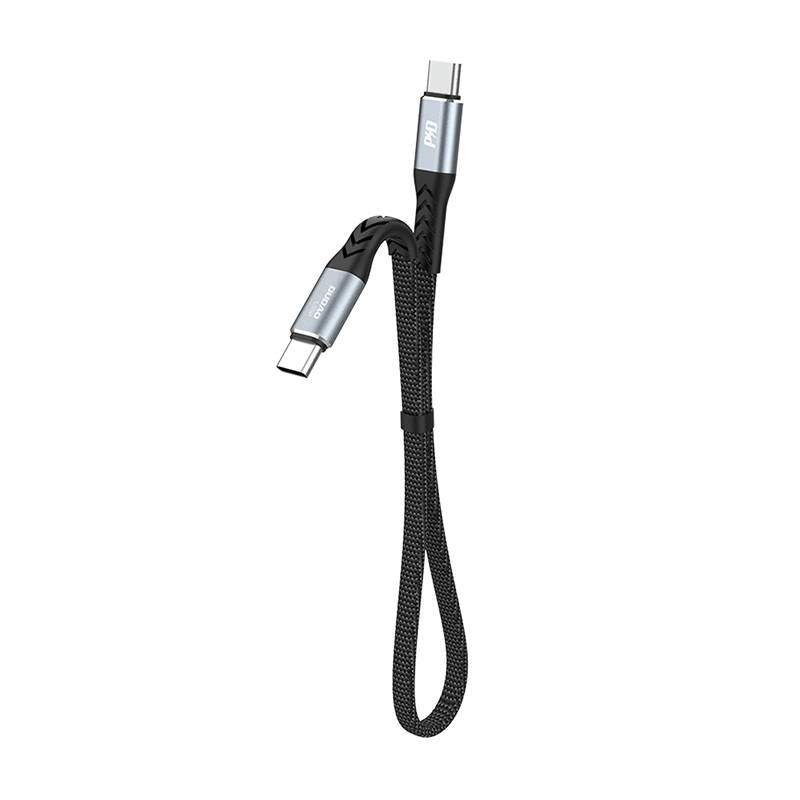 USB-C na USB-C Dudao 100 W PD 0,23 m kabel (crni)