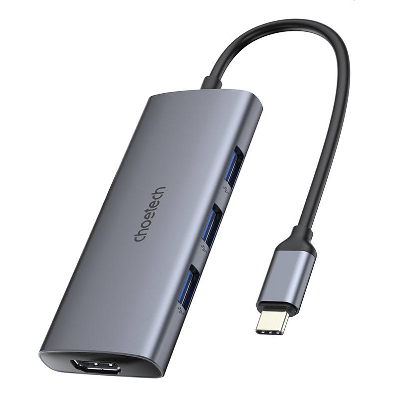 Adapter 7w1 Choetech HUB-M19 USB-C